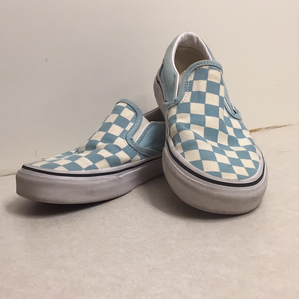 Vans Aqua Checkerboard Shoe